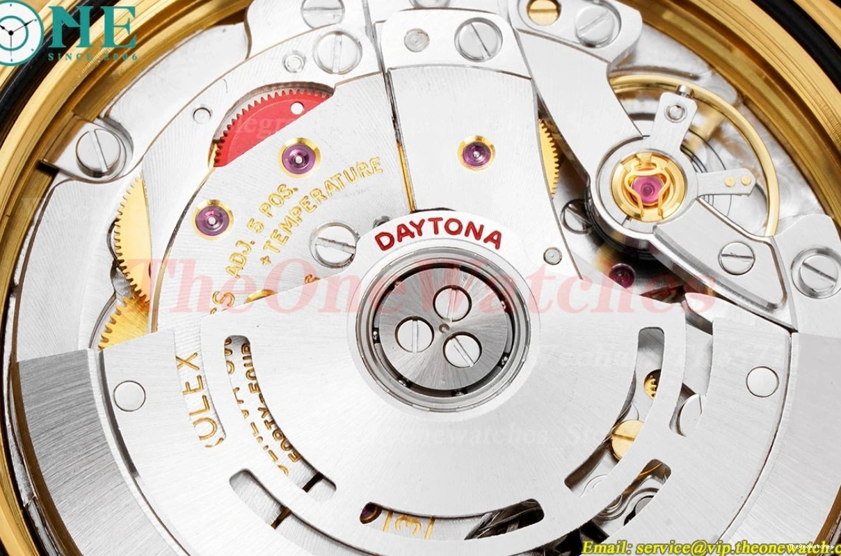 SA4130 116508 White Stk YG YG KING Daytona 40mm 0206